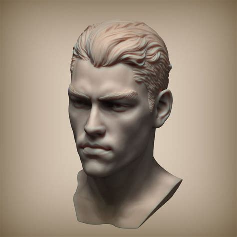 versace head zbrush|zbrush human head.